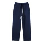 Unisex Blue Straight Sweatpants