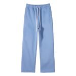 Unisex Sky Blue Straight Sweatpants